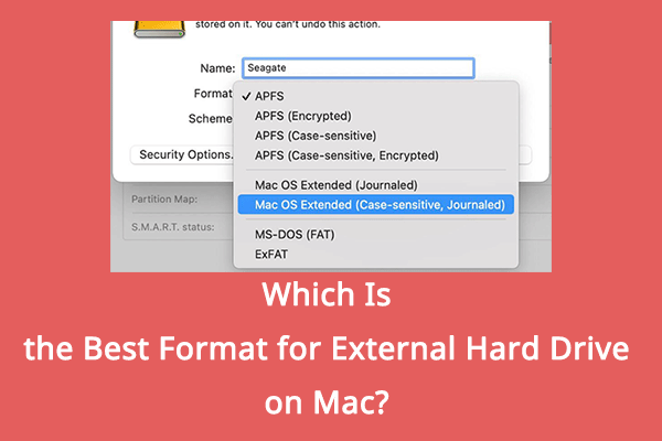 best format for mac usb hard drive